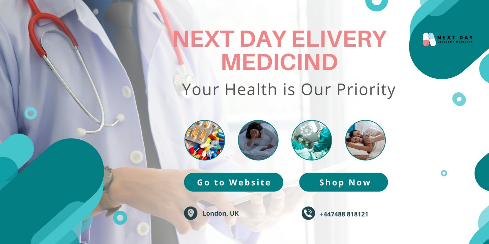  Get your Medicine with Fast & Reliable Service, Med Store