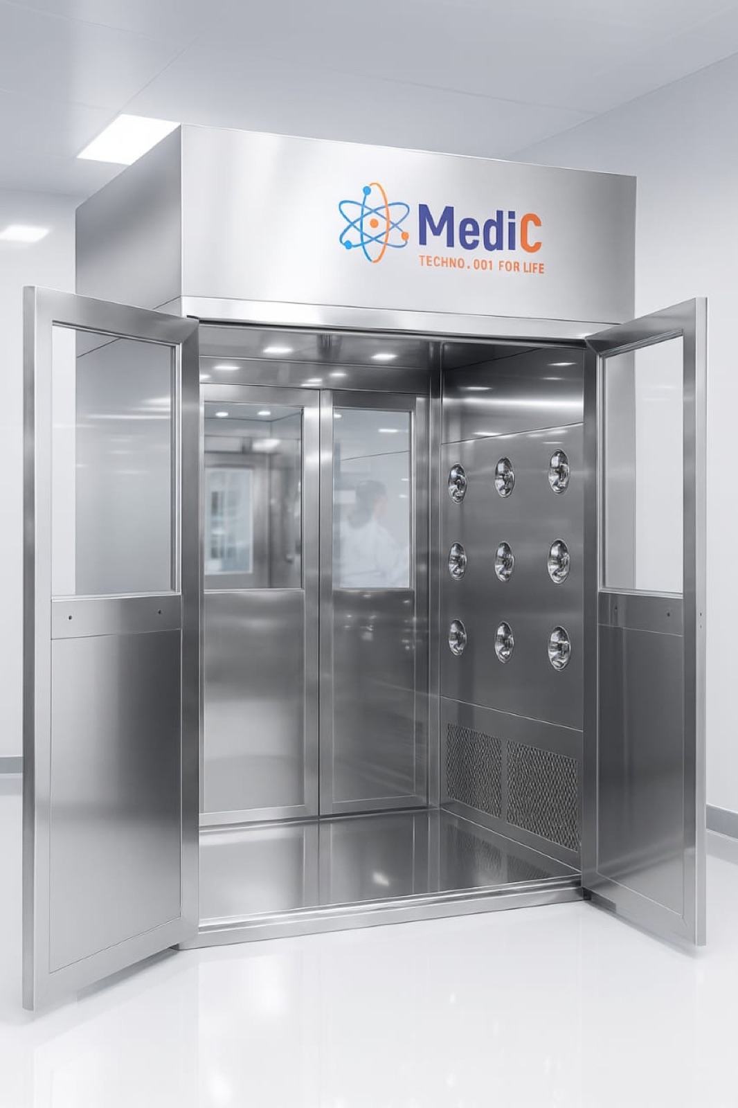  Mediclue Air Shower System — Cleanroom Decontamination