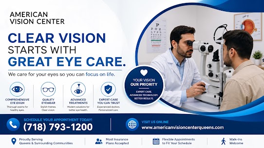  Affordable Eye Exam Near Forest Hills at American Vision Center
