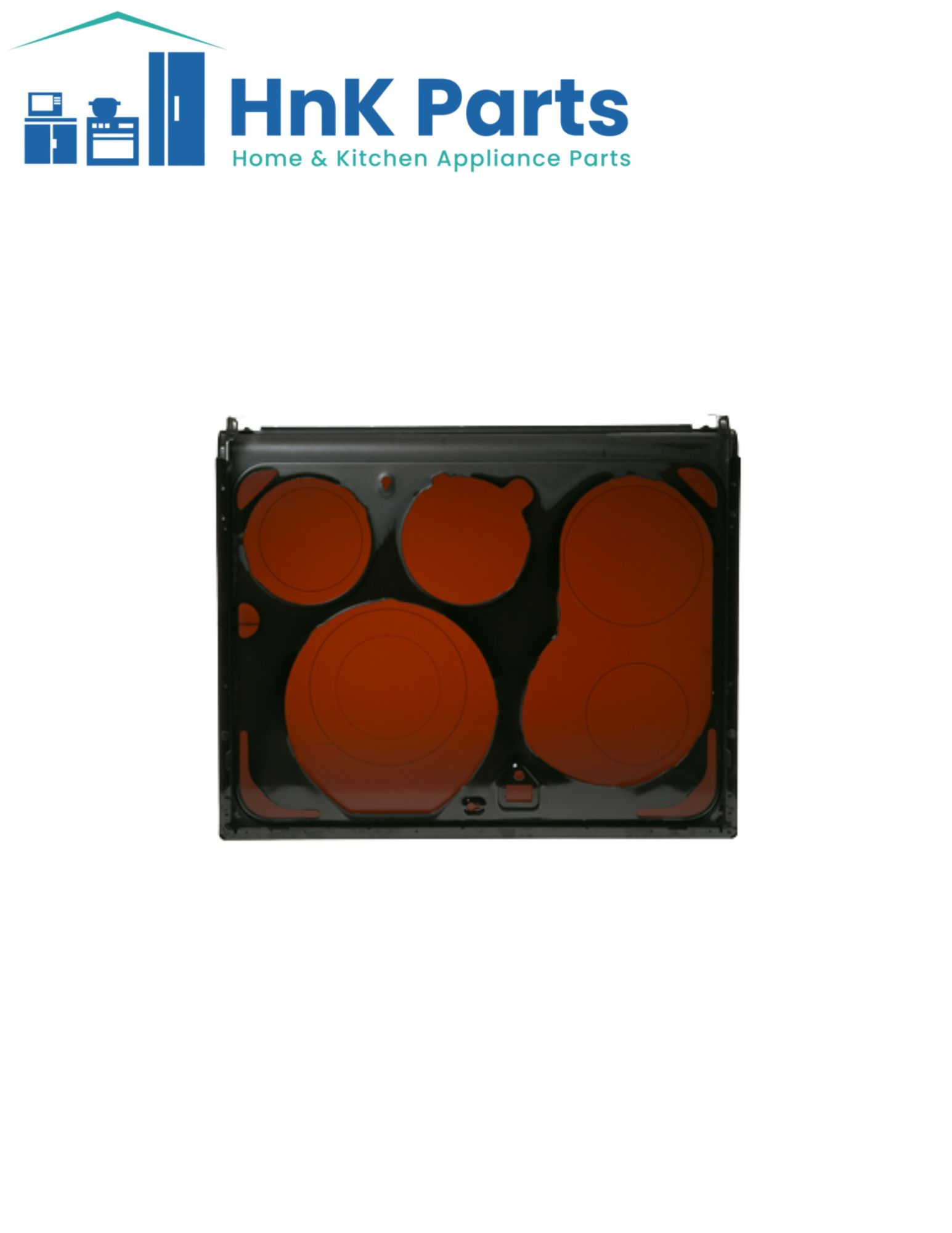  General Electric WB62X20903 Range Glass Maintop Assembly Black