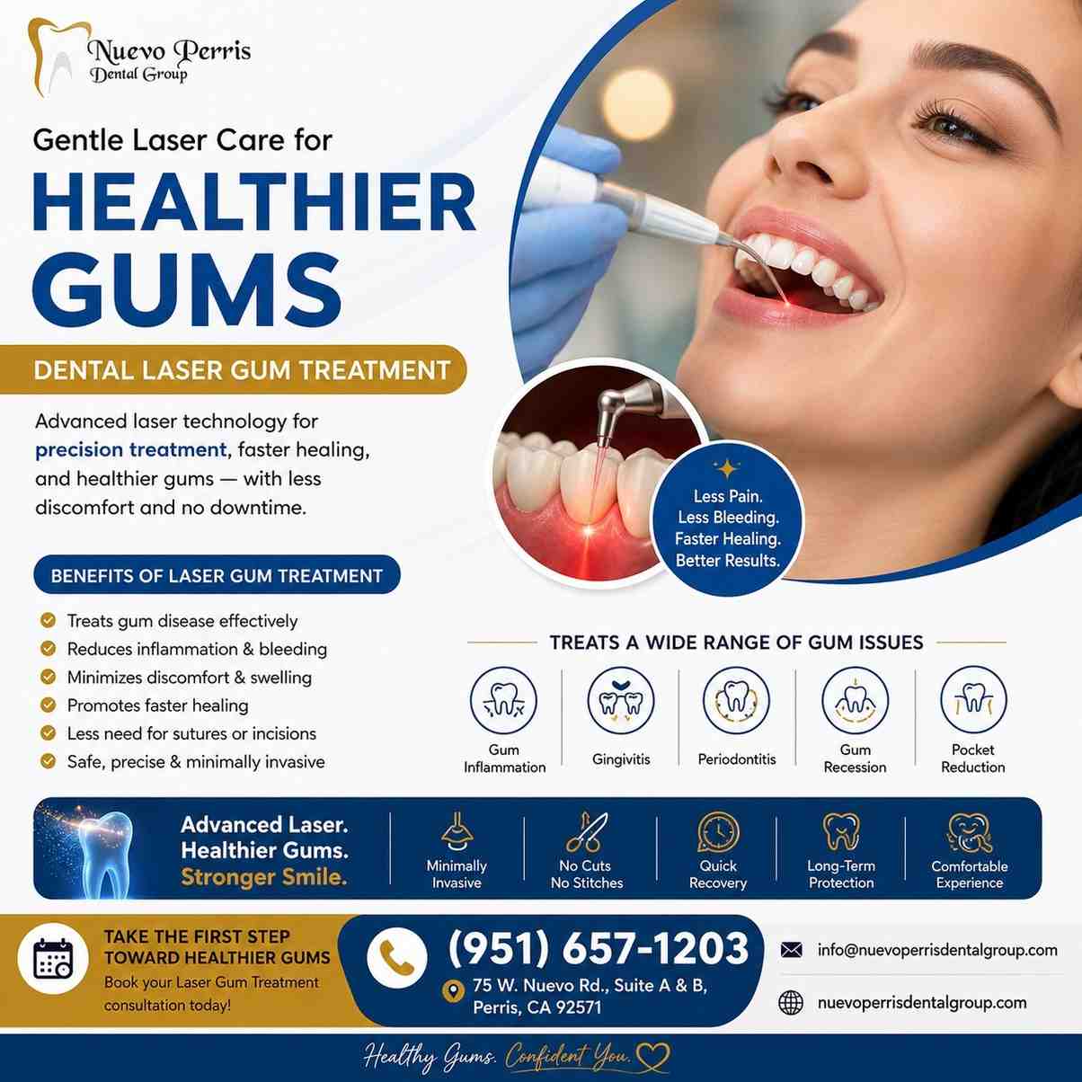 Dental Laser Gum Treatment in Perris | | Dr. Tejas Modi
