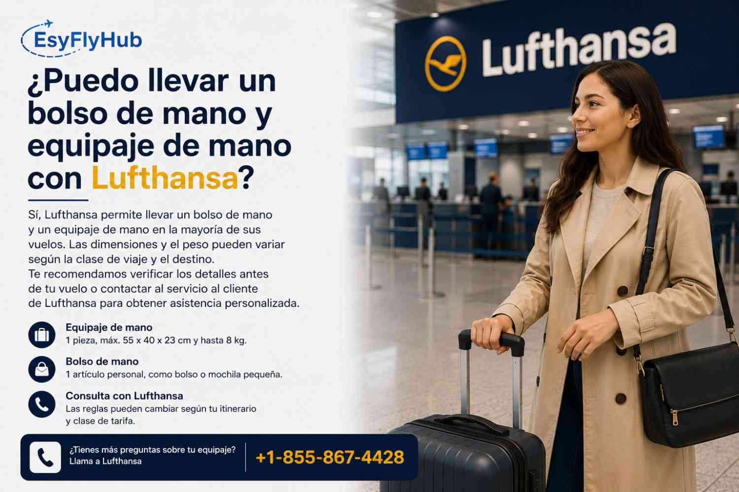  ¿Cuánto cuesta una maleta adicional en Lufthansa?