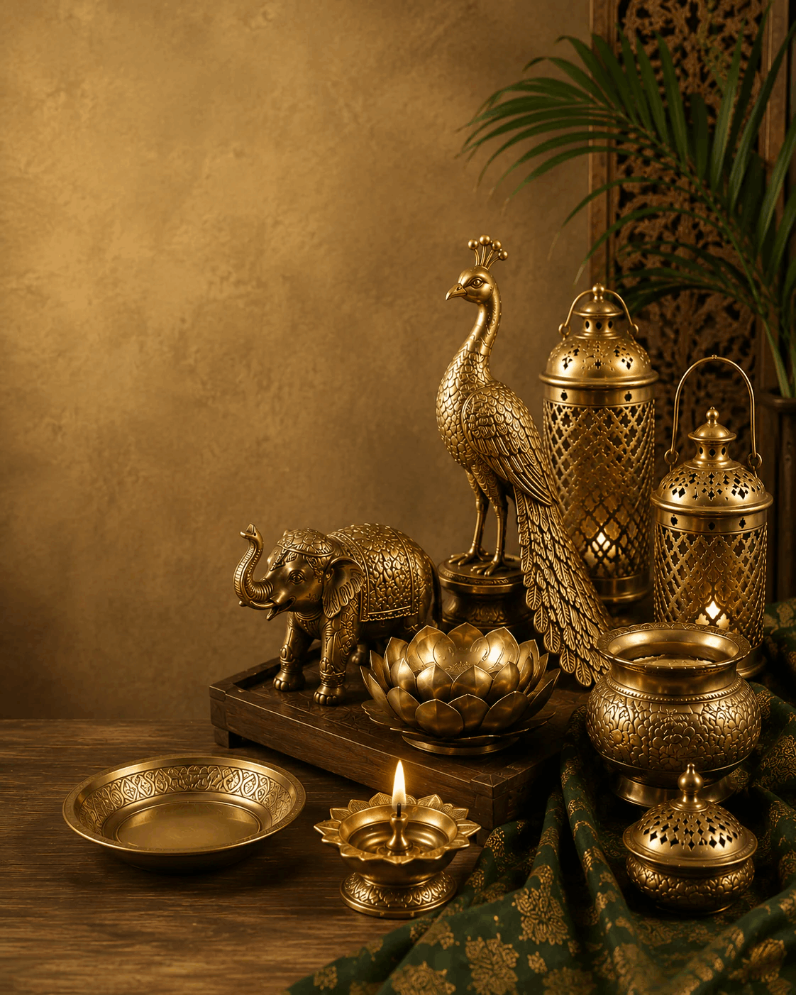  Authentic Indian Brass Handicrafts for Global Buyers | Ratnagarbha