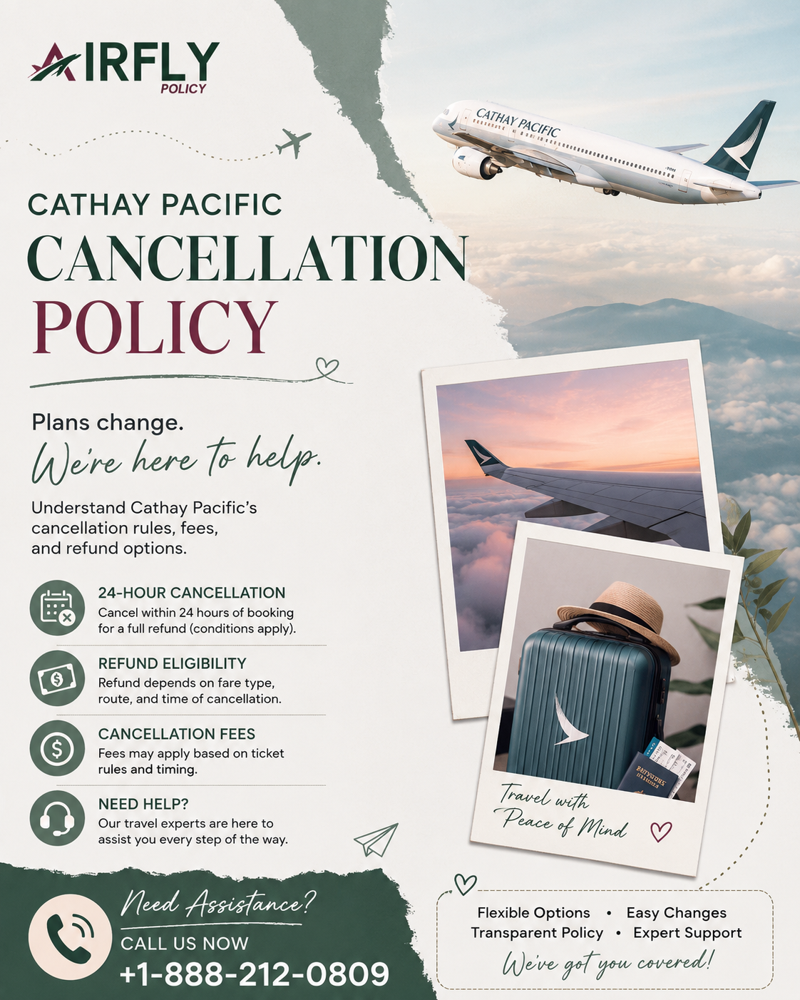  Flying Plans Changed? Check Cathay Pacific Cancellation Rules