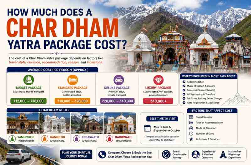  What Places Are Covered in a Chardham Pilgrimage Tour?