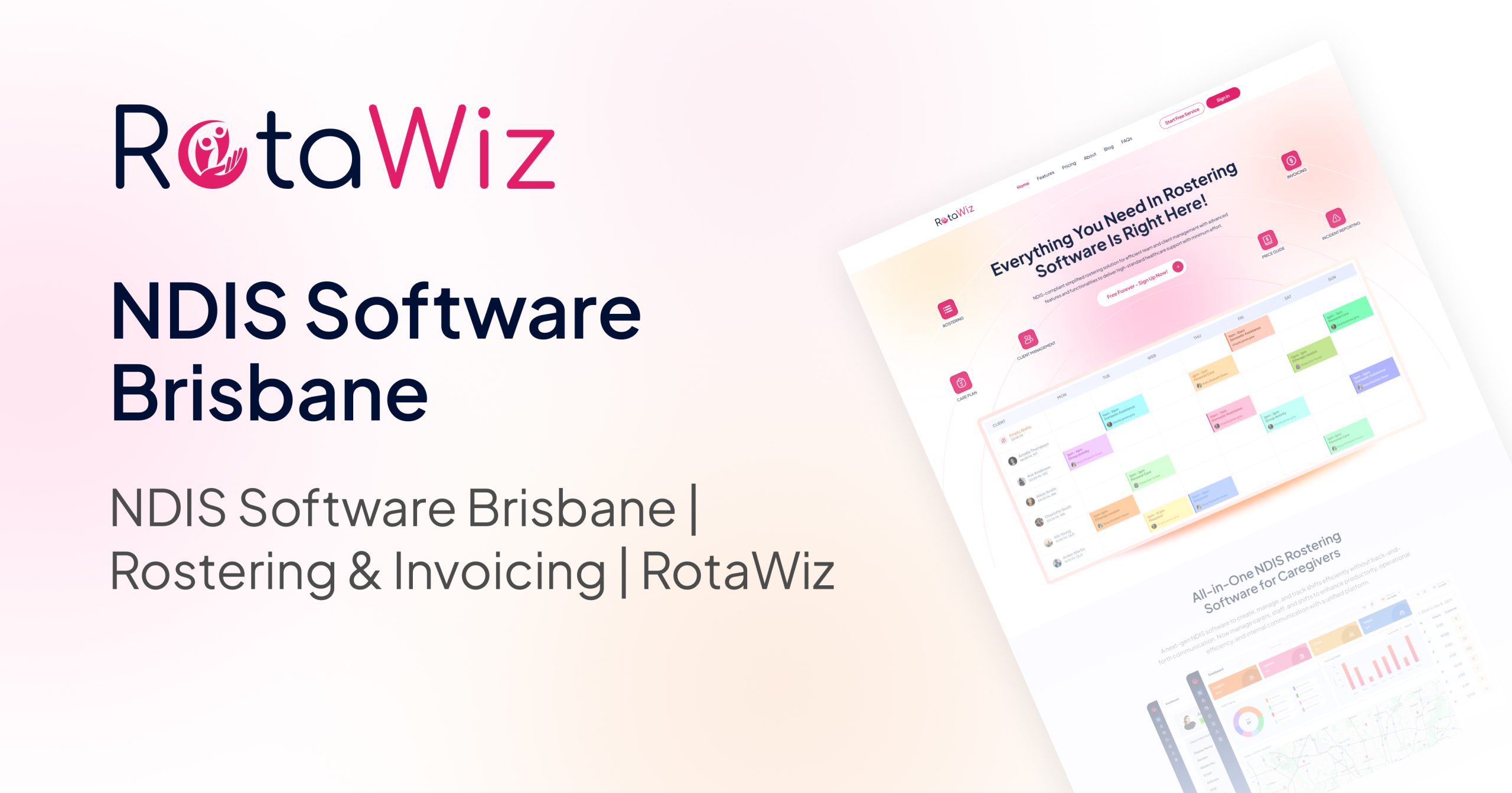  NDIS Software in Brisbane – Simplify Disability Service Management with Rotawiz