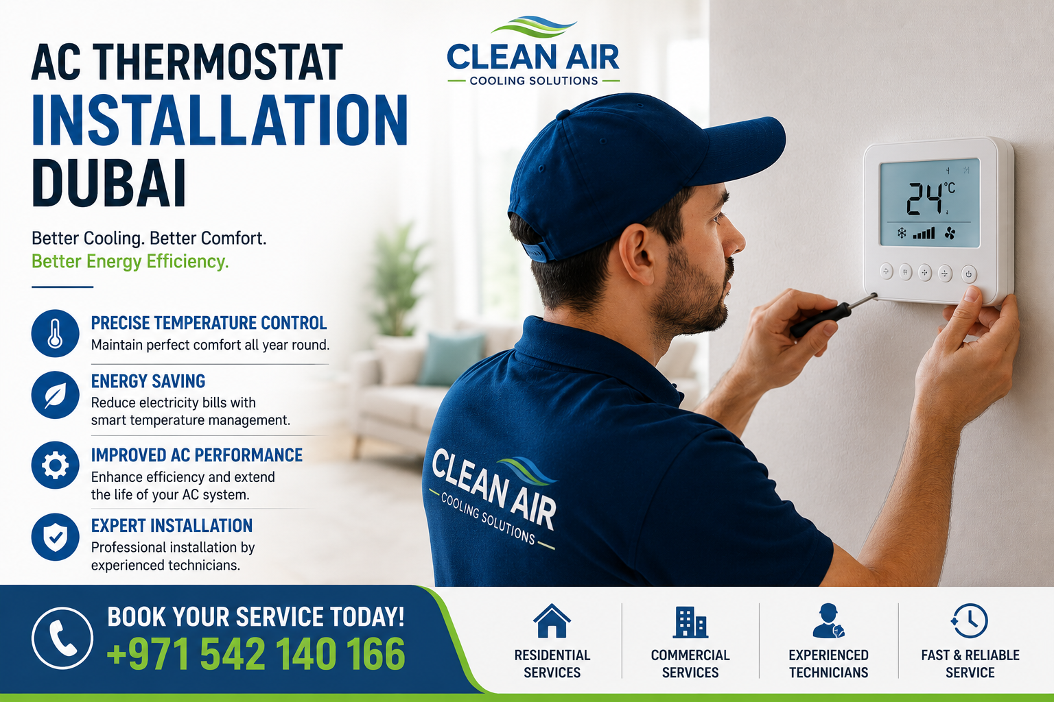  Expert AC Cleaning Service in Dubai for Better Cooling Performance