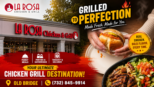  Top Old Bridge NJ Restaurants - La Rosa Chicken & Grill Restaurant