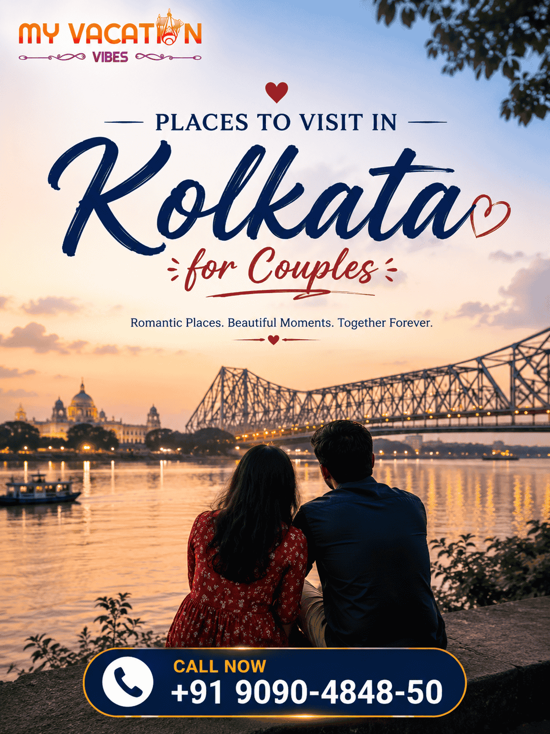  Plan Romantic Dates at Places to Visit in Kolkata for Couples +91 9090-4848-50
