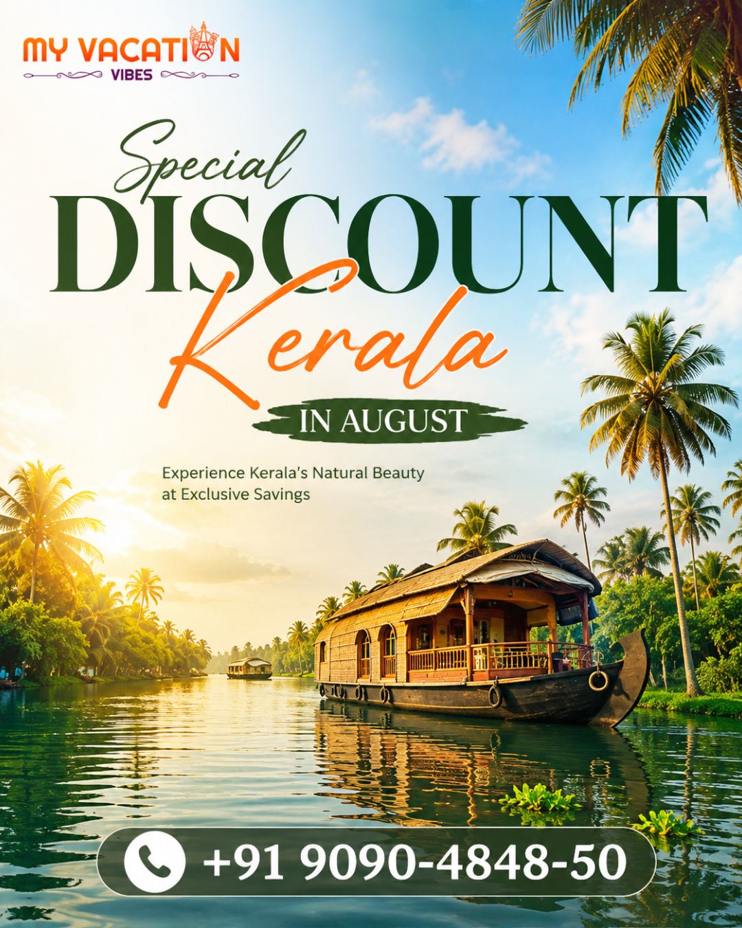  Special Discount Kerala in August +91 9090-4848-50
