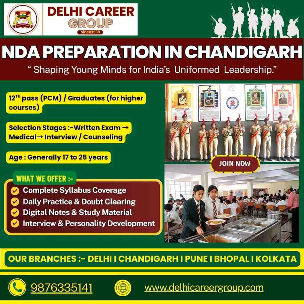  Start Your NDA Preparation in Chandigarh with Expert Coaching