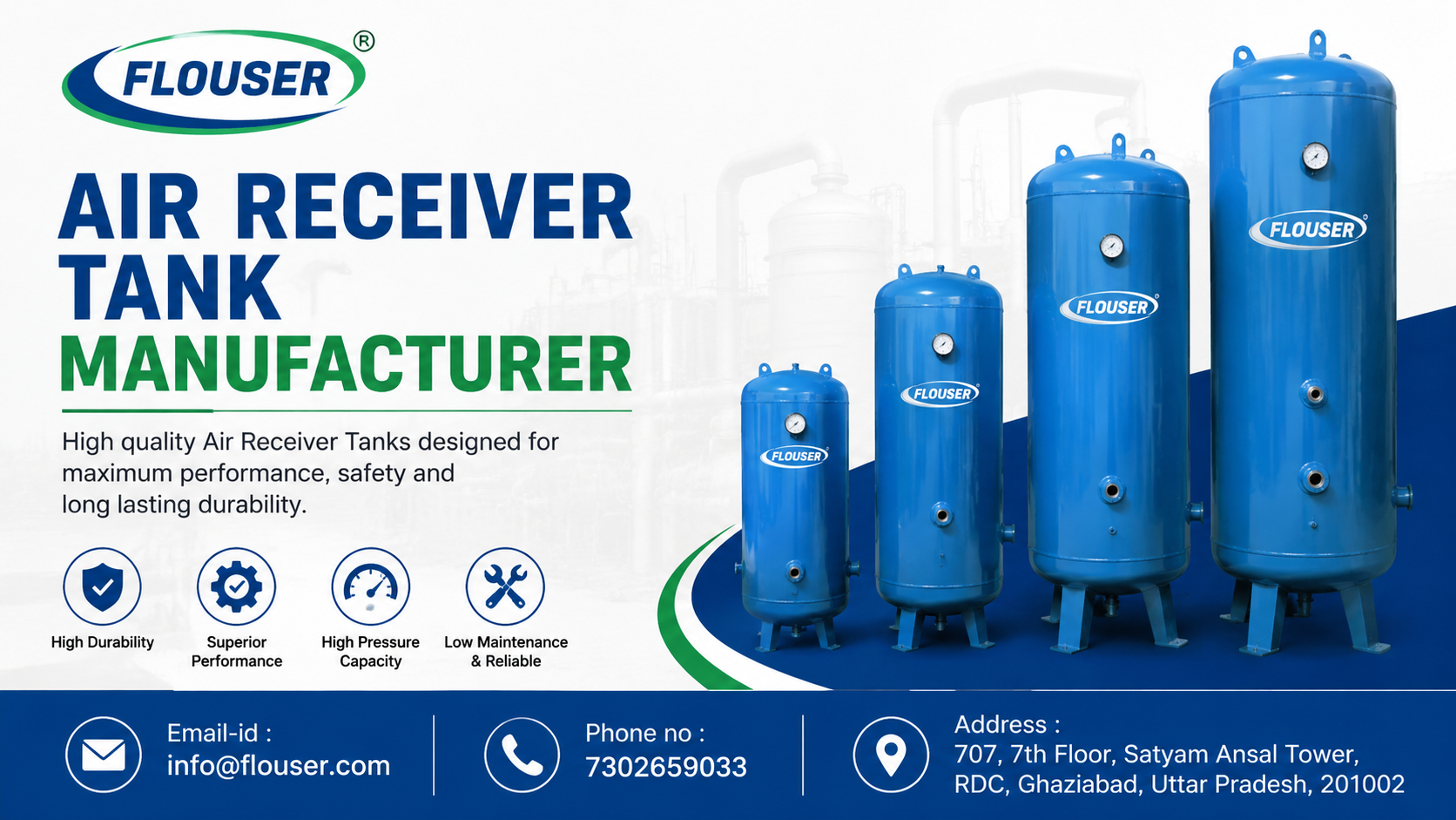  Air Receiver Tank Manufacturer