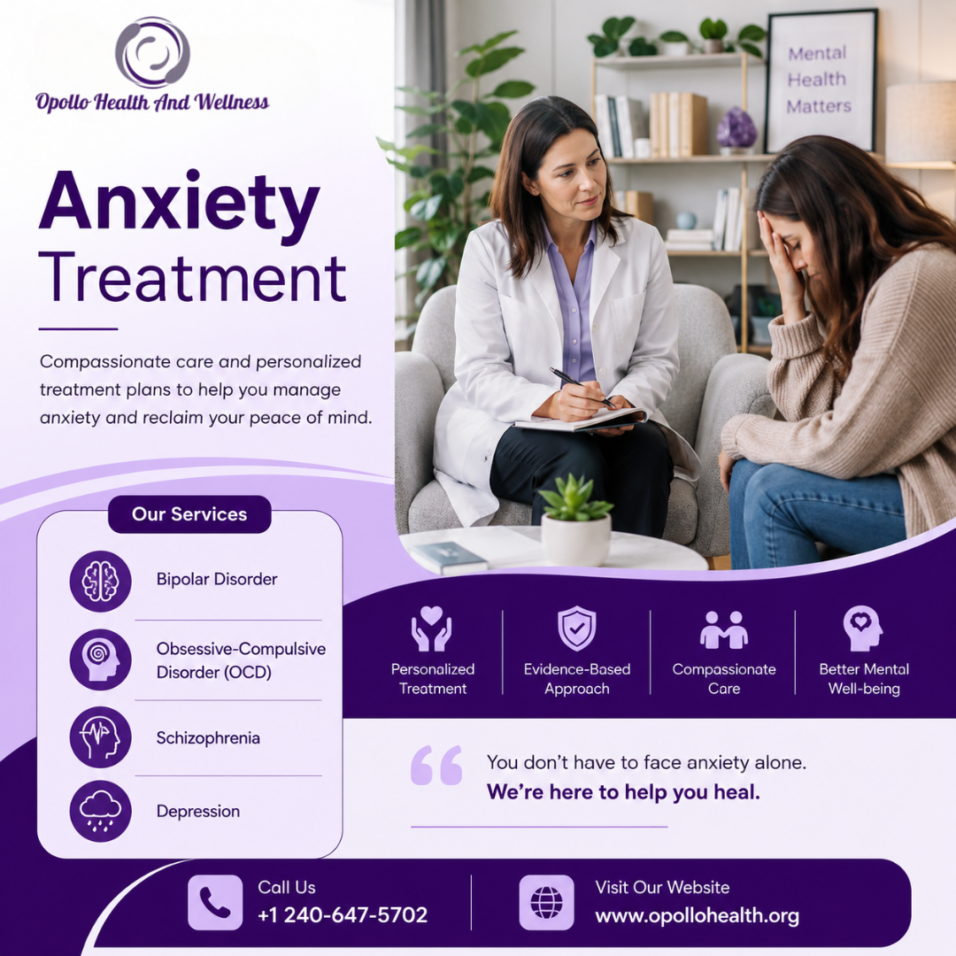  Anxiety Treatment Services in Bowie for Better Mental Health