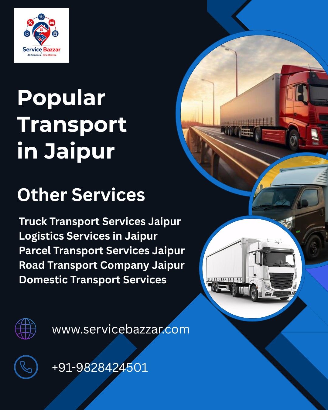 Transport Services in Jaipur