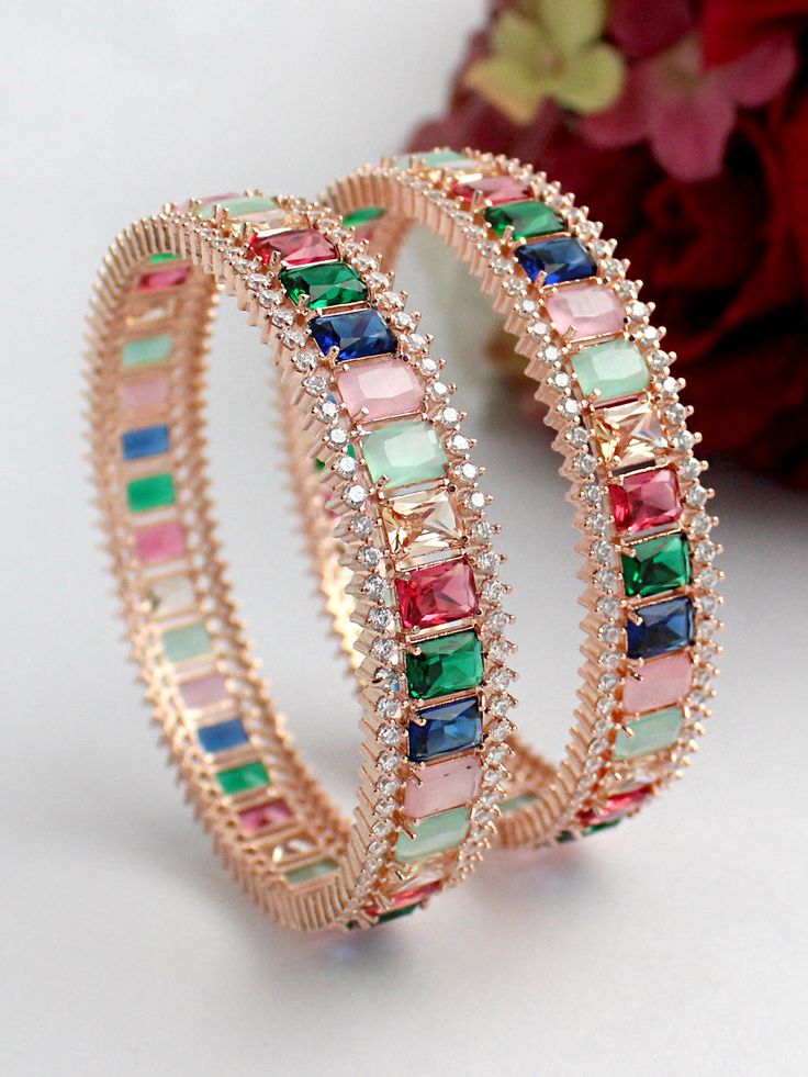  Stone Bangles