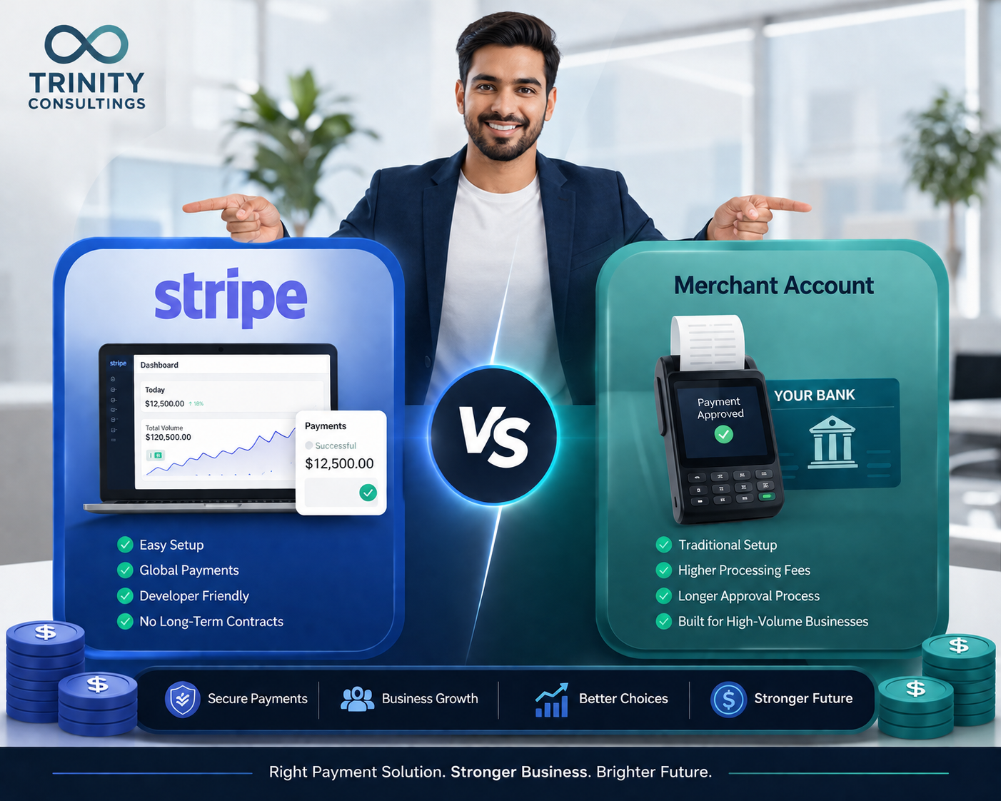  Stripe Merchant Account vs Merchant Account: Key Differences
