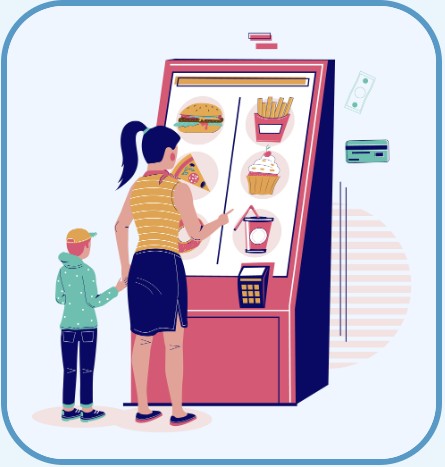  kiosk touch screen monitor
