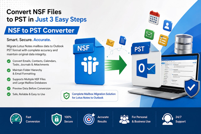  Convert NSF Files To PST Format With Ease