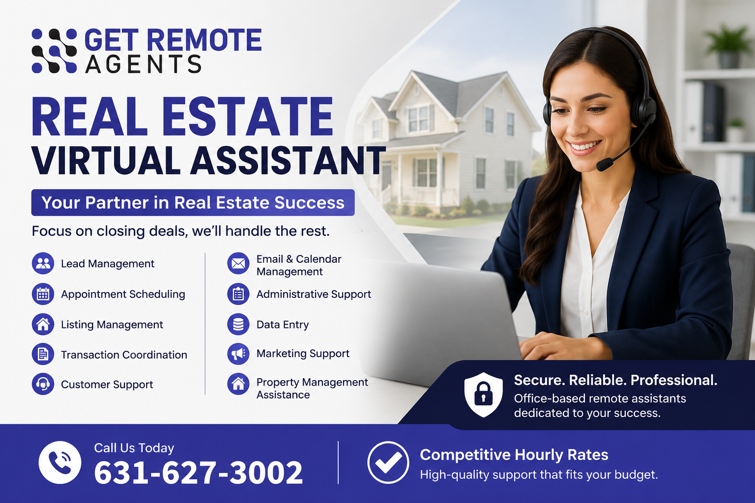  Real Estate Virtual Assistant | Reliable Remote Support