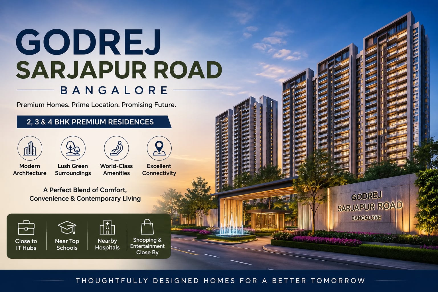  Godrej Sarjapur Road Bangalore | Redefining City Living