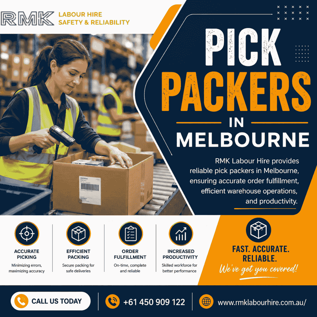  Pick Packers in Melbourne