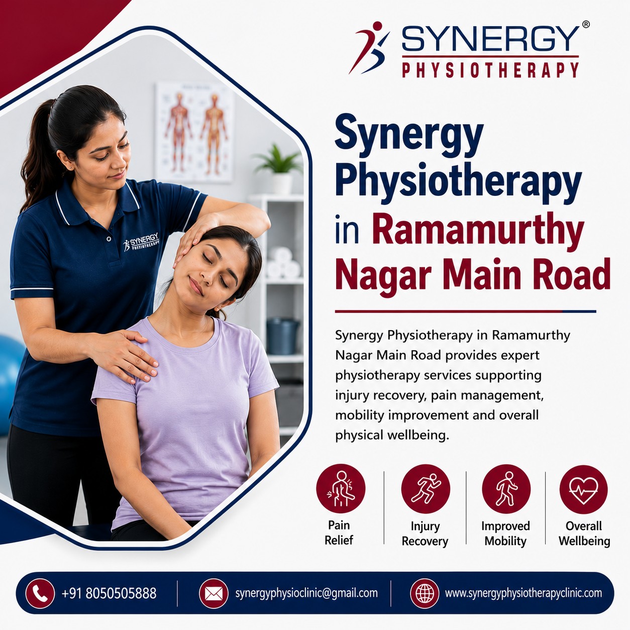  Synergy Physiotherapy in Ramamurthy Nagar Main Road