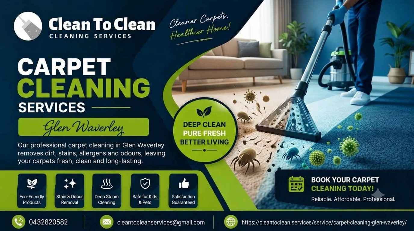  carpet cleaning services Glen Waverley