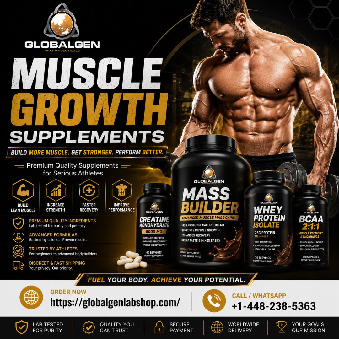  Muscle Growth Supplements for Strength and Lean Muscle