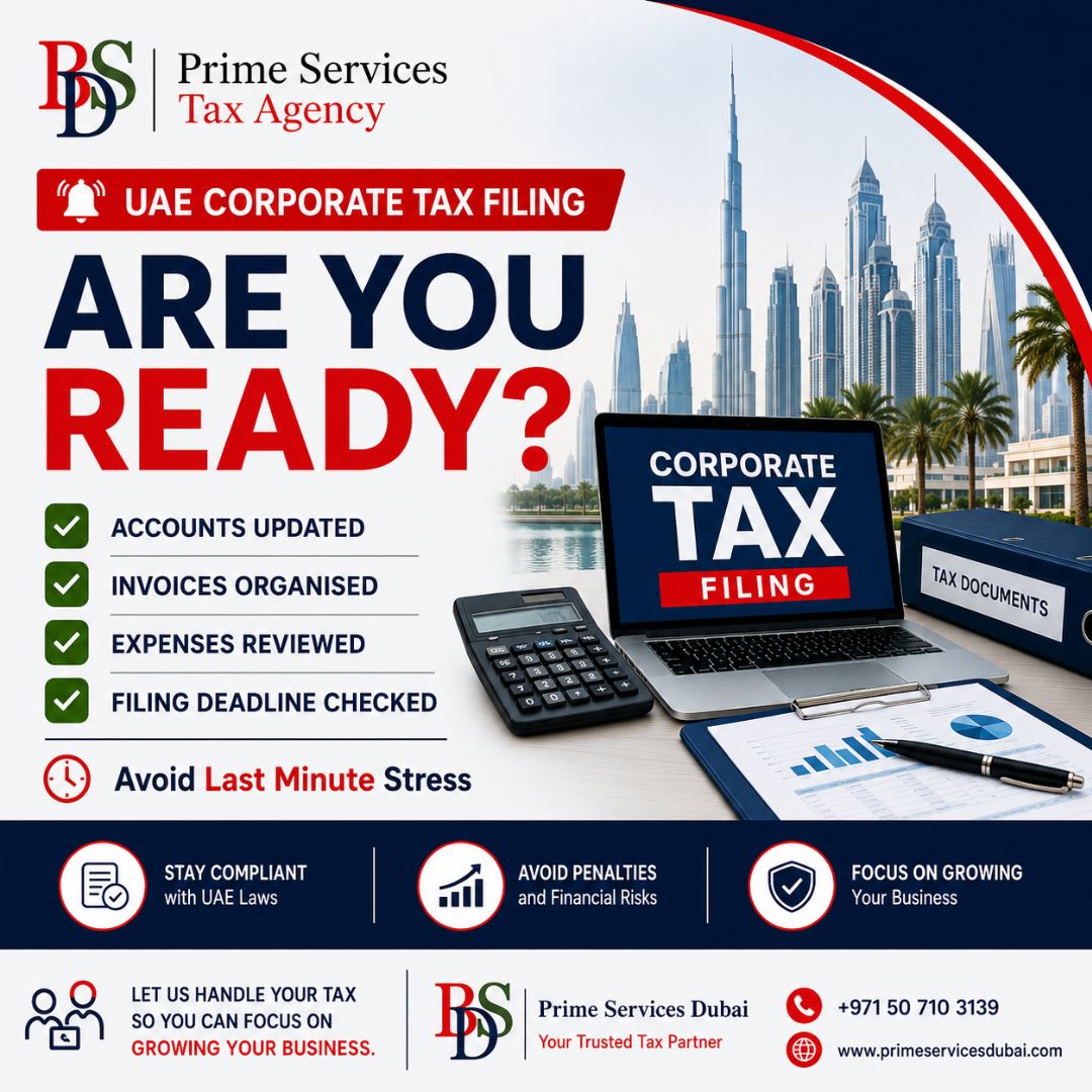  Corporate Tax Filing in Dubai | Expert UAE Tax Consultants