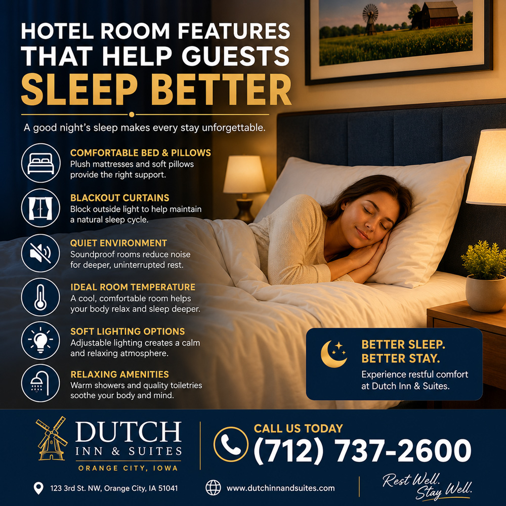  Hotel Room Features That Help Guests Sleep Better