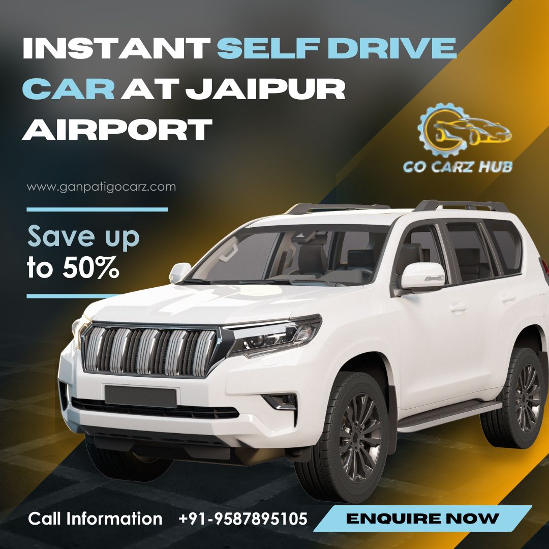  Instant Self Drive Car at Jaipur Airport