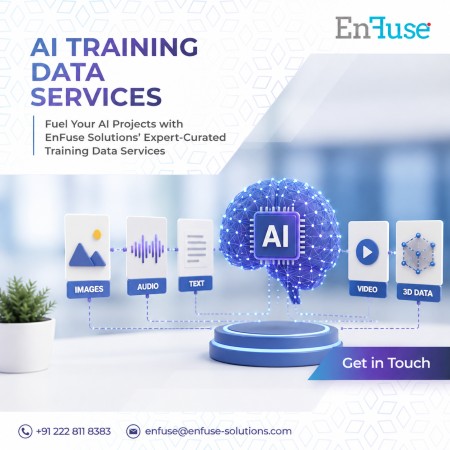  Fuel Your AI Projects with EnFuse Solutions’ Expert-Curated Training Data Services