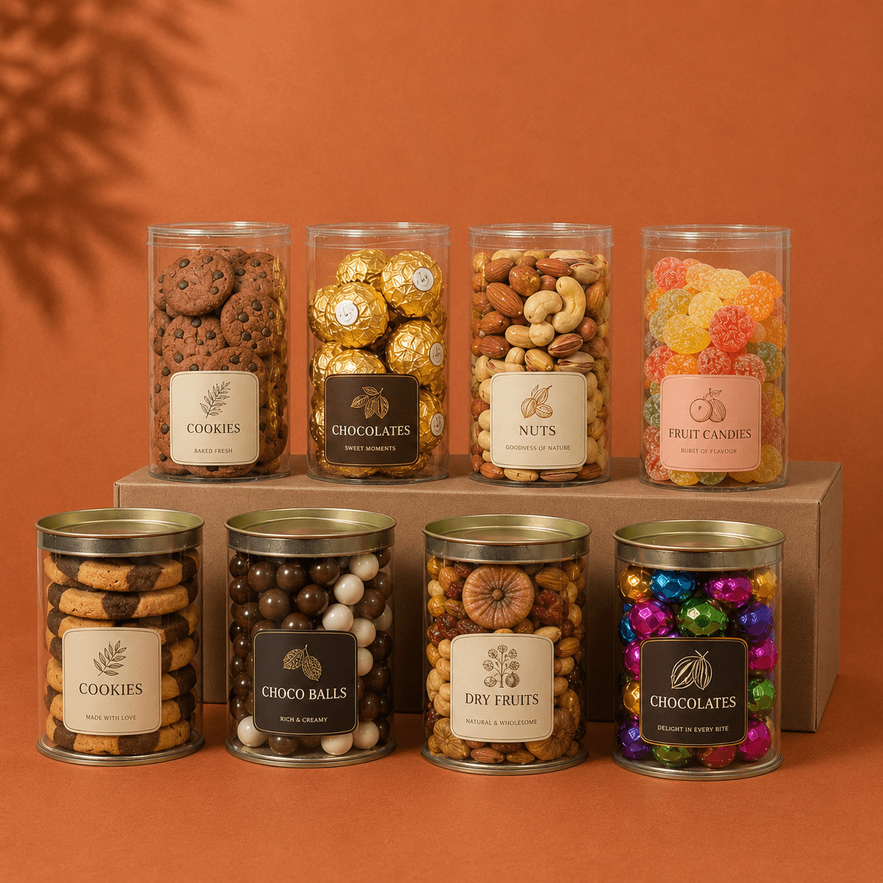  Clear Tin and Clear Plastic Jars with Special Bulk Order Offers for Home Bakers and Food Businesses
