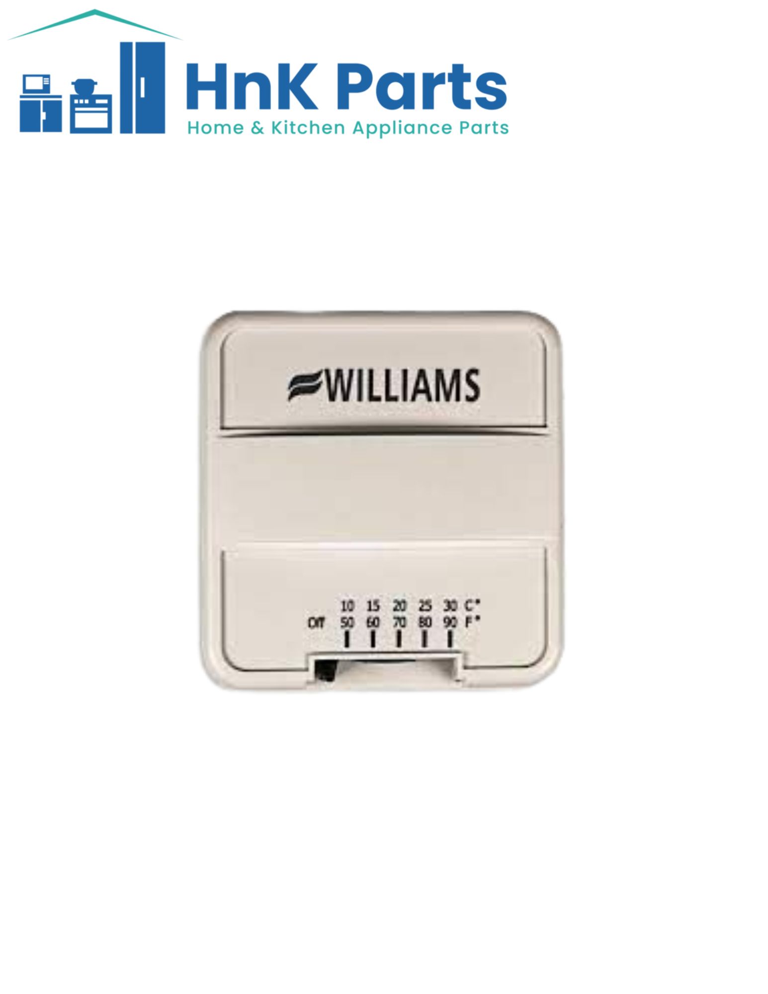  Williams Furnace P322016 Millivolt Wall Thermostat