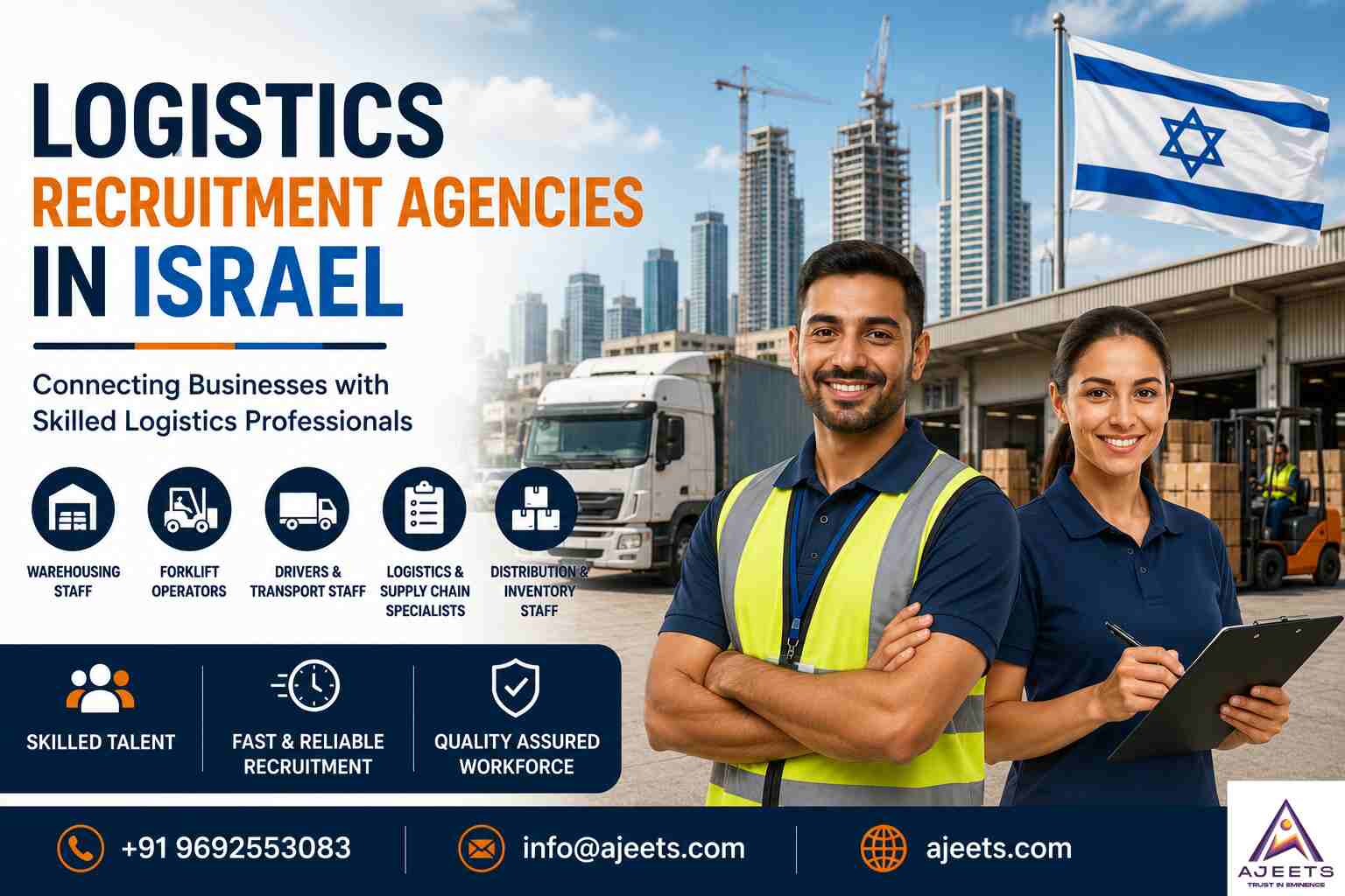  Leading Logistics Recruitment Agencies in Israel | Hire Skilled Logistics Talent