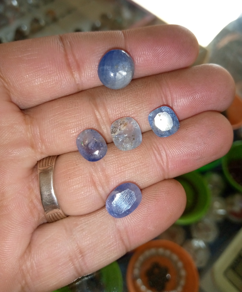  Natural Certified Ceylon Blue Sapphire - Neelum Gemstone - WhatsApp for Price or Order
