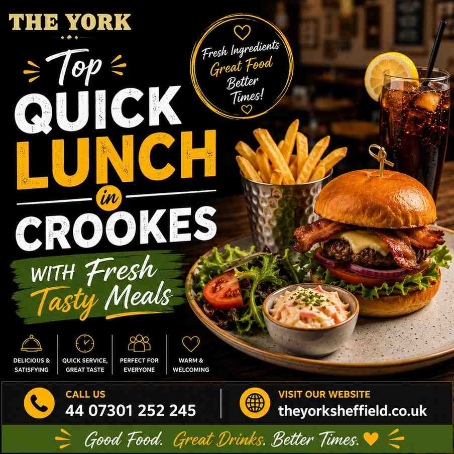  Top quick lunch in Crookes with Fresh Tasty Meals