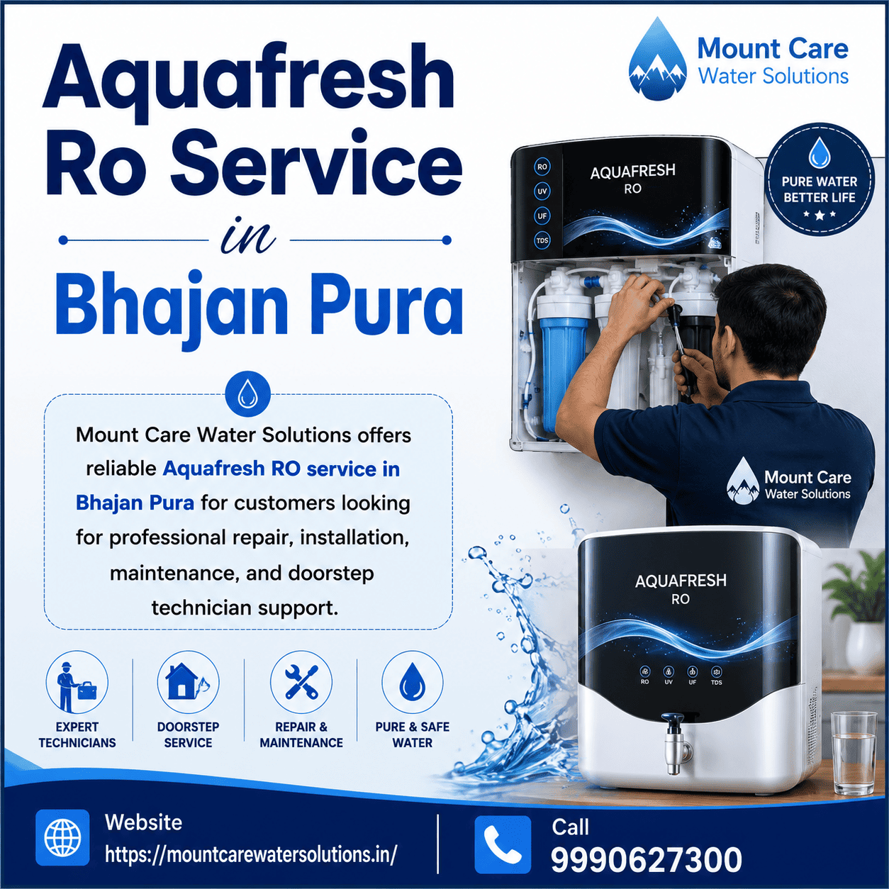  Best RO Water Purifier Service in Bhajan Pura
