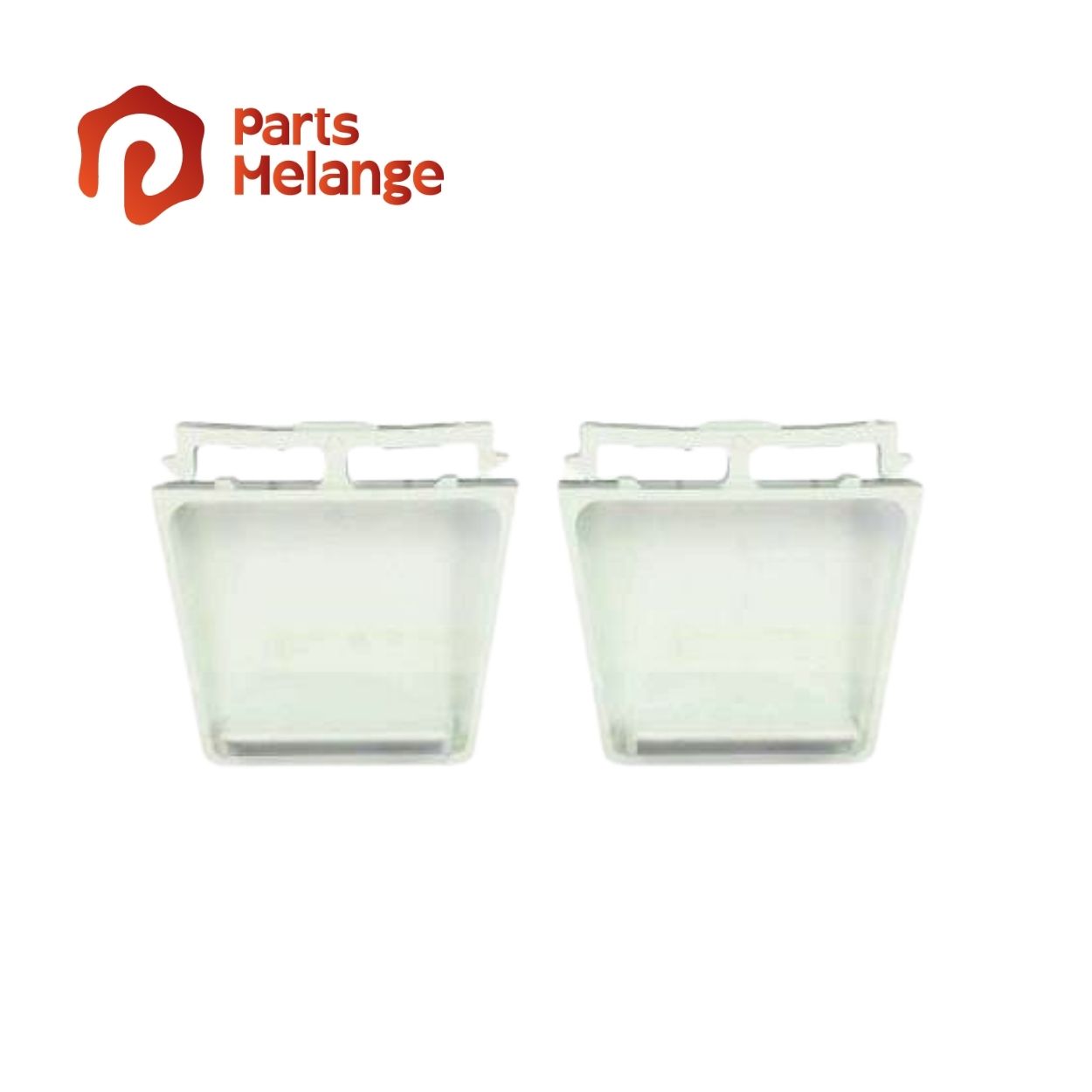  Whirlpool 4386917 Refrigerator Door Shelf End Cap Kit