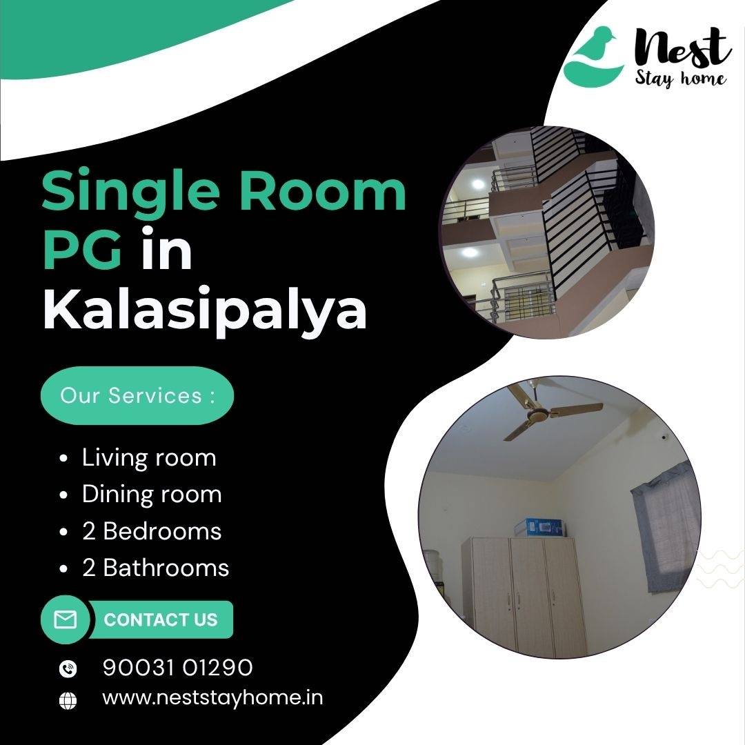  Single Room PG in Kalasipalya , Boys PG in Chamarajpet