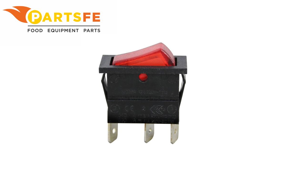  APW 2E-1305610 Warmer Lighted Rocker Switch SPDT On/Off