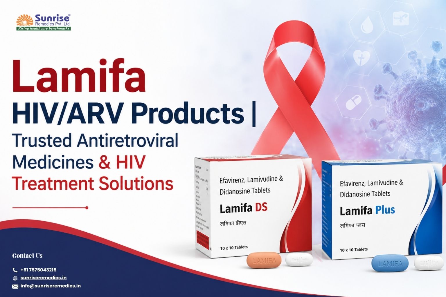  Lamifa HIV/ARV Products | Trusted Antiretroviral Medicines & HIV Treatment Solutions