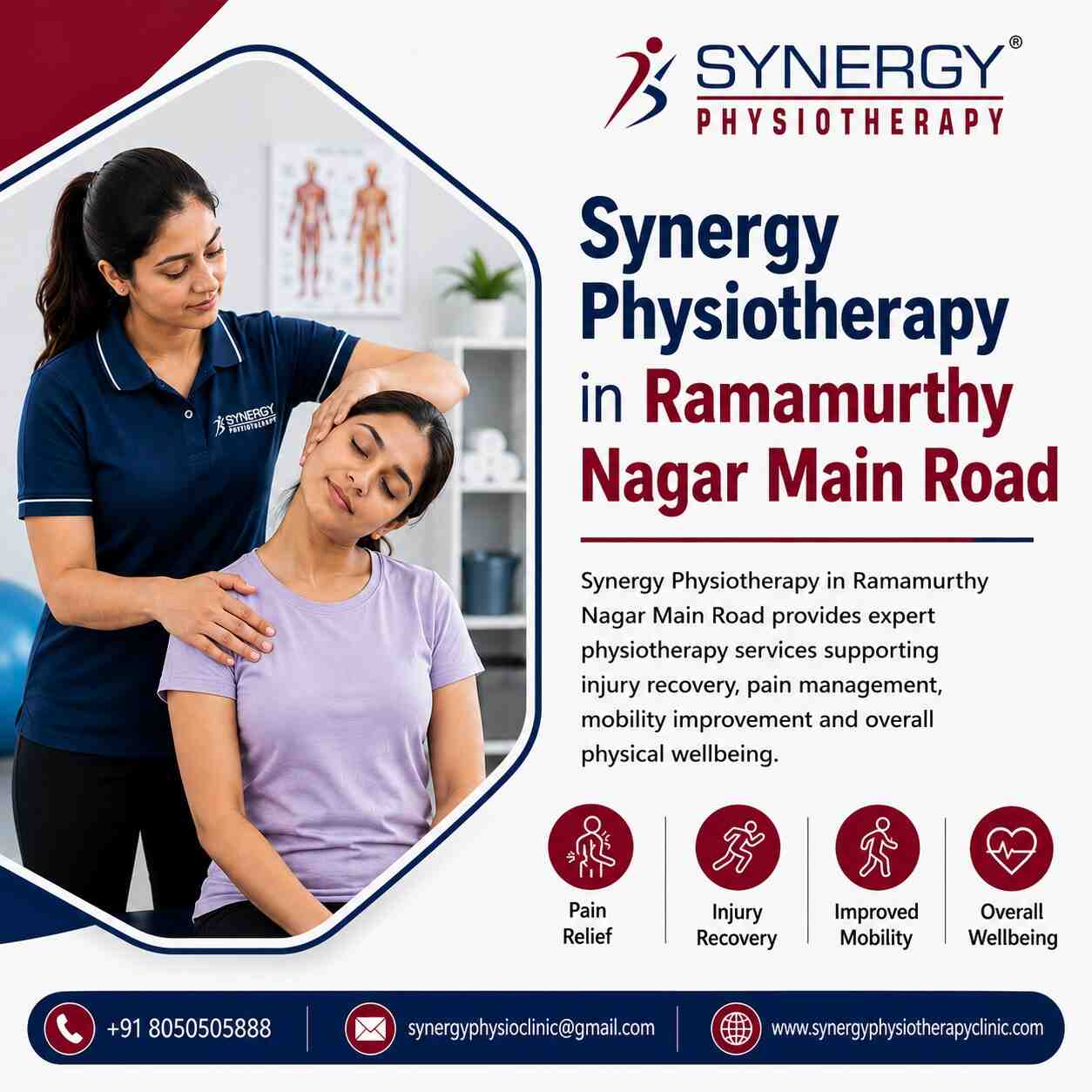  Synergy Physiotherapy in Ramamurthy Nagar Main Road