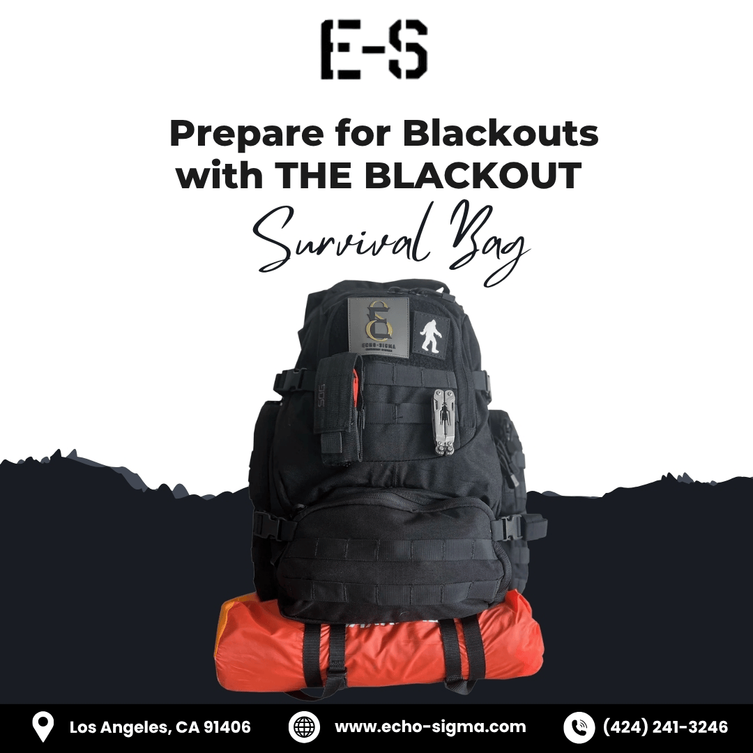  Prepare for Blackouts with THE BLACKOUT Survival Bag