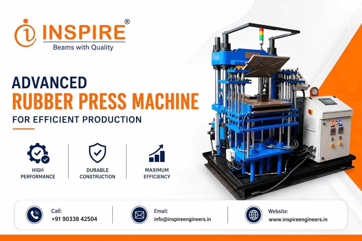  Advanced Rubber Press Machine for Efficient Production | Inspire Engineers