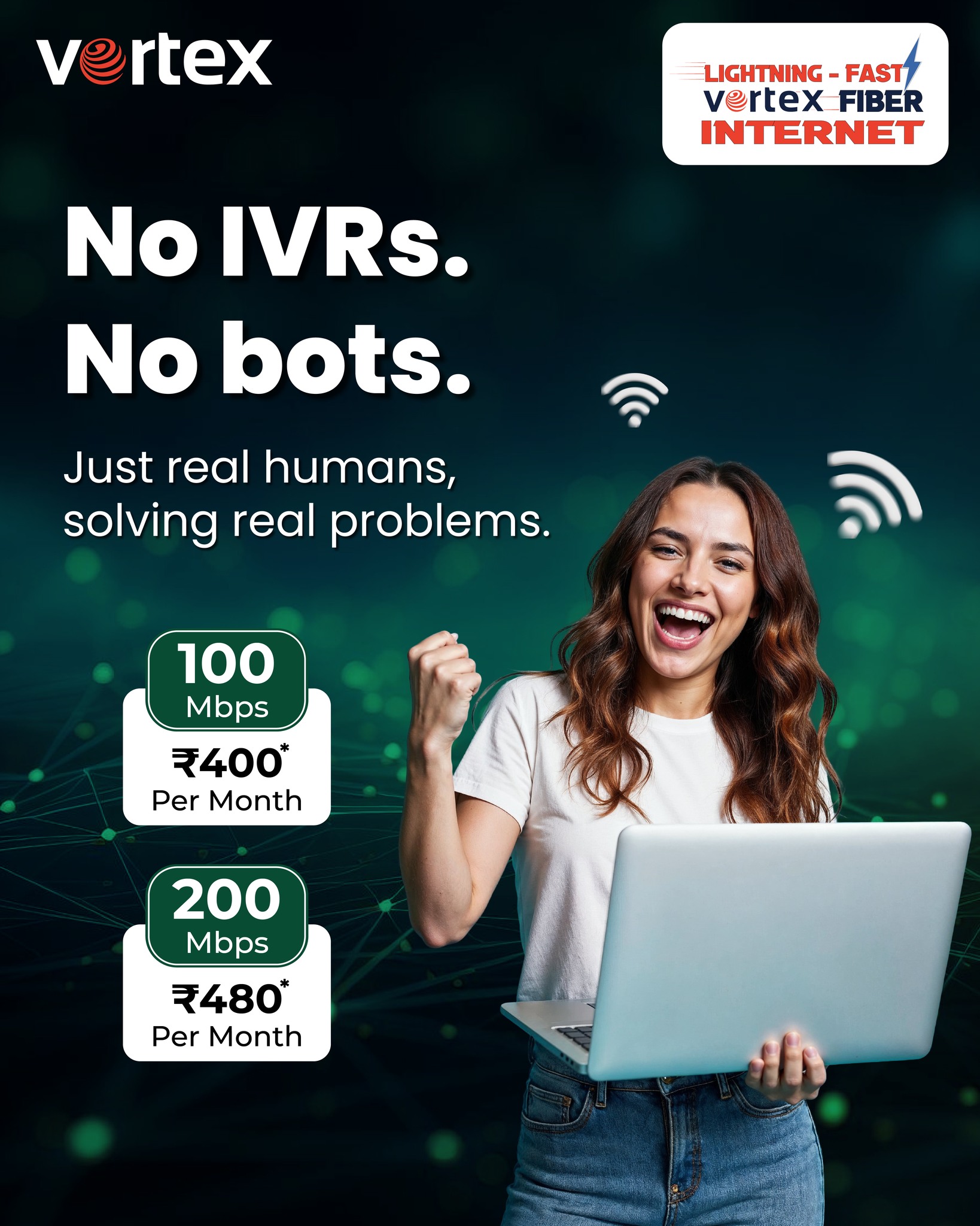  Vortex Internet Plans – Trusted Internet Services Provider in Nanded