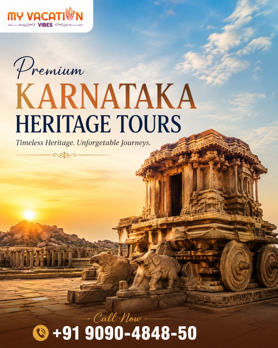  Premium Karnataka Heritage Tours Offer +91 9090-4848-50