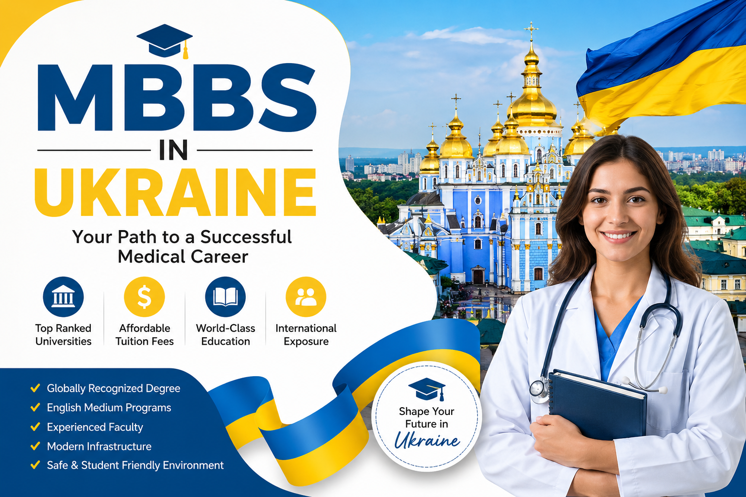  MBBS in Ukraine – Study Medicine at Globally Recognized Universities