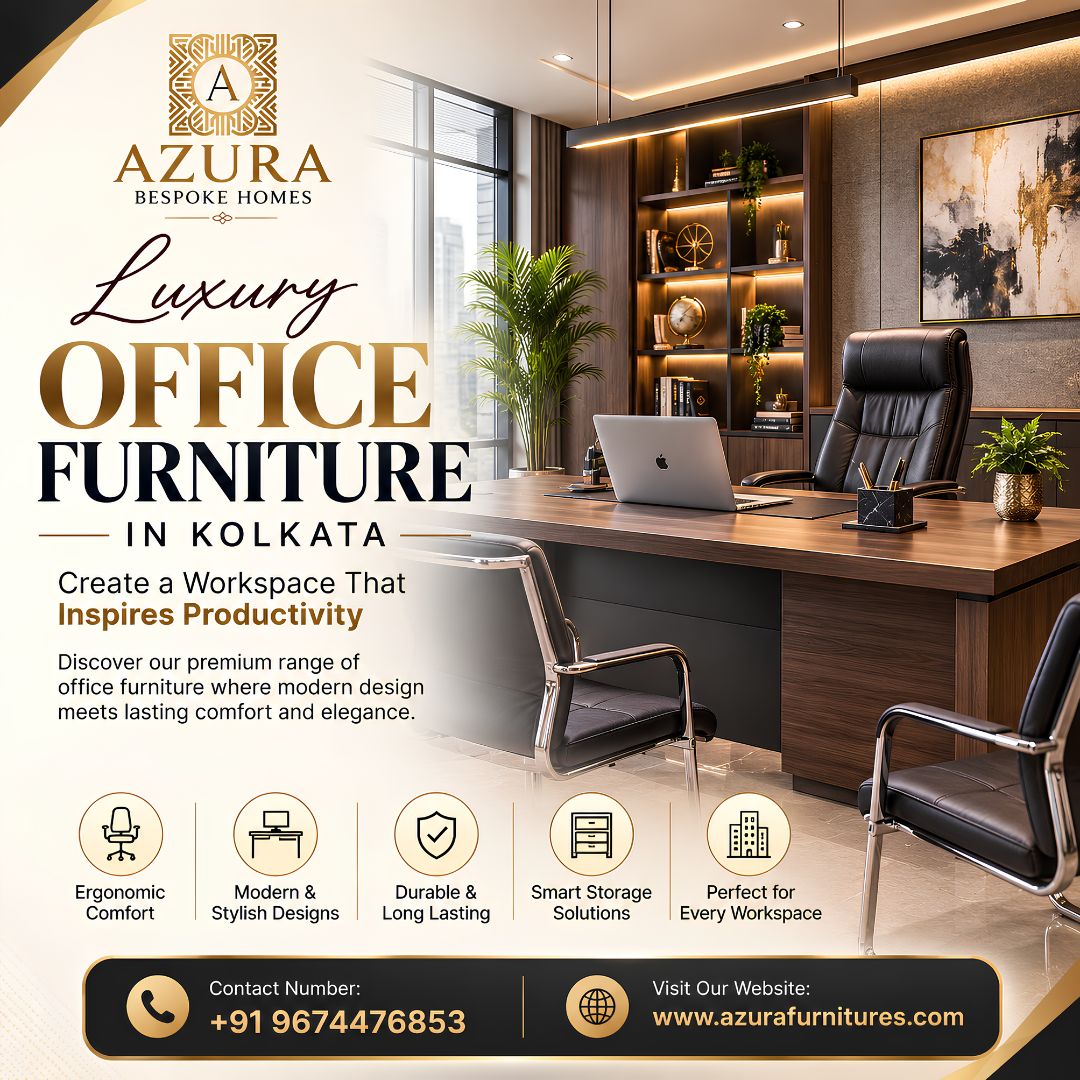  Luxury Office Furniture in Kolkata | Premium Workspace Solutions