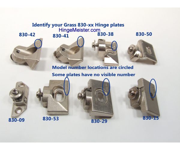  Grass 830 and 850 Cabinet Hinges | Replacement Cabinet Hinges – Hinge Meister